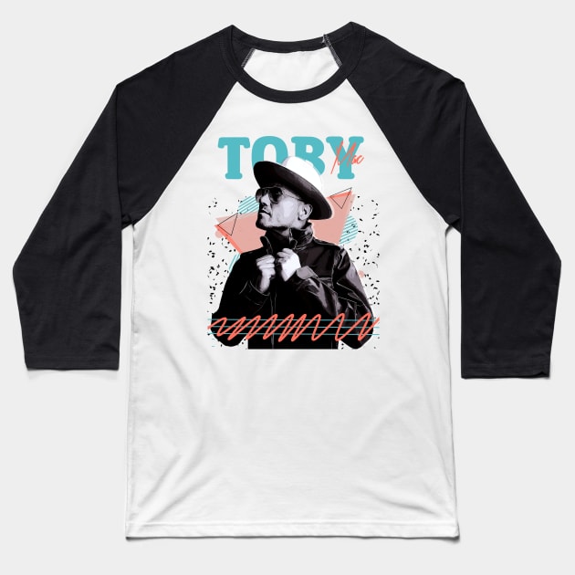 TobyMAC Fan Art Retro Design // Vintage Baseball T-Shirt by Nandin Putri